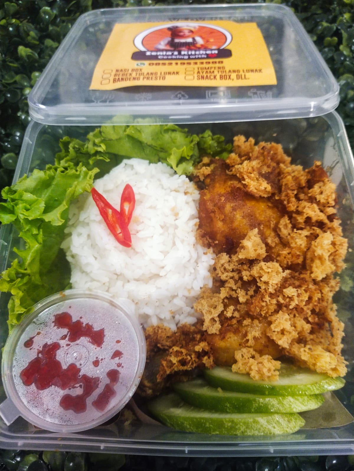 Paket Nasi Ayam Zenia's Kitchen