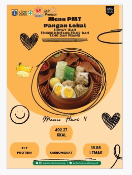 Menu PMT Pangan Lokal Hari Ke 4 By Kakek Masak