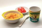 Nasi Tim ikan Telur Sayuran