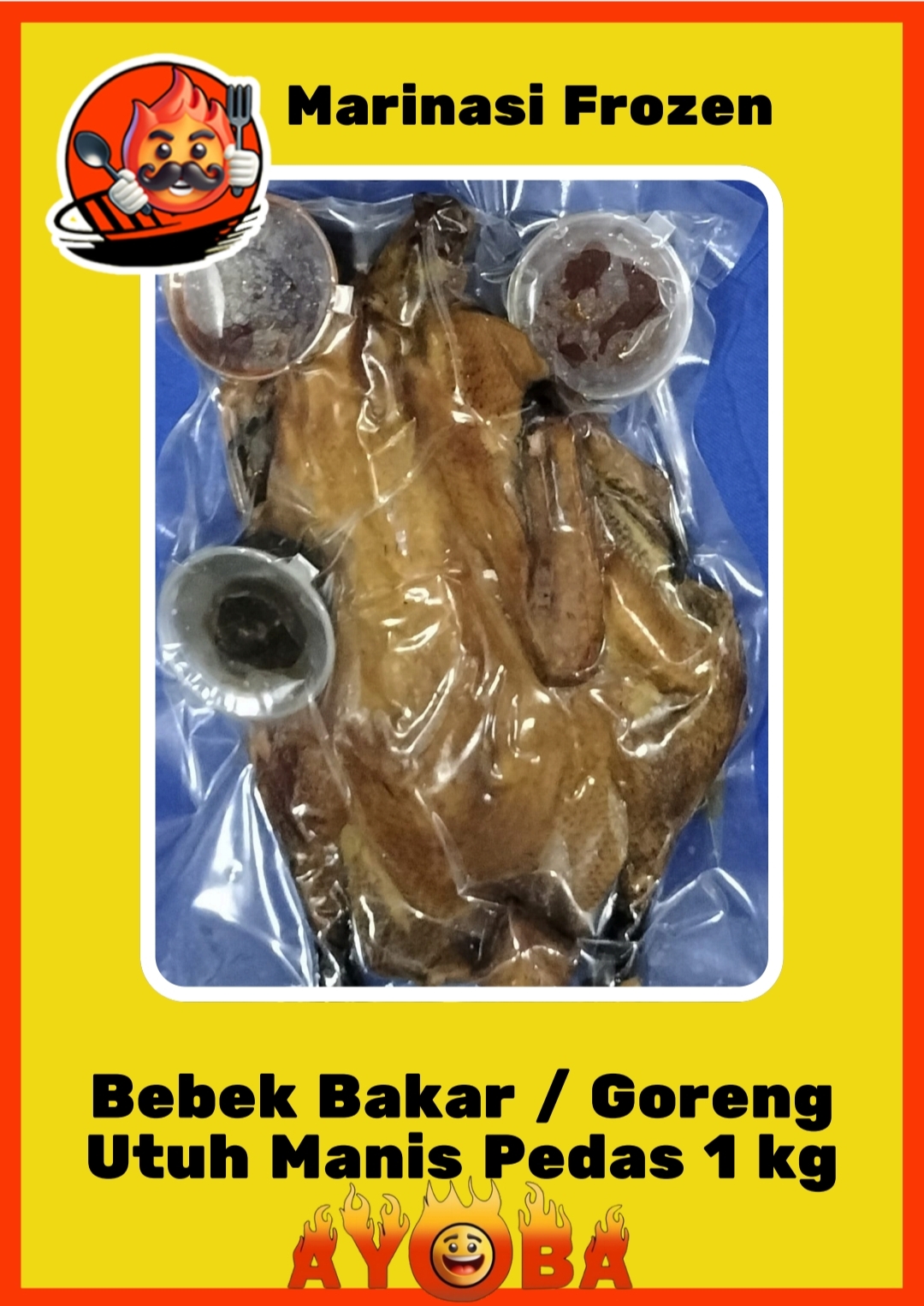 Bebek bakar / goreng utuh