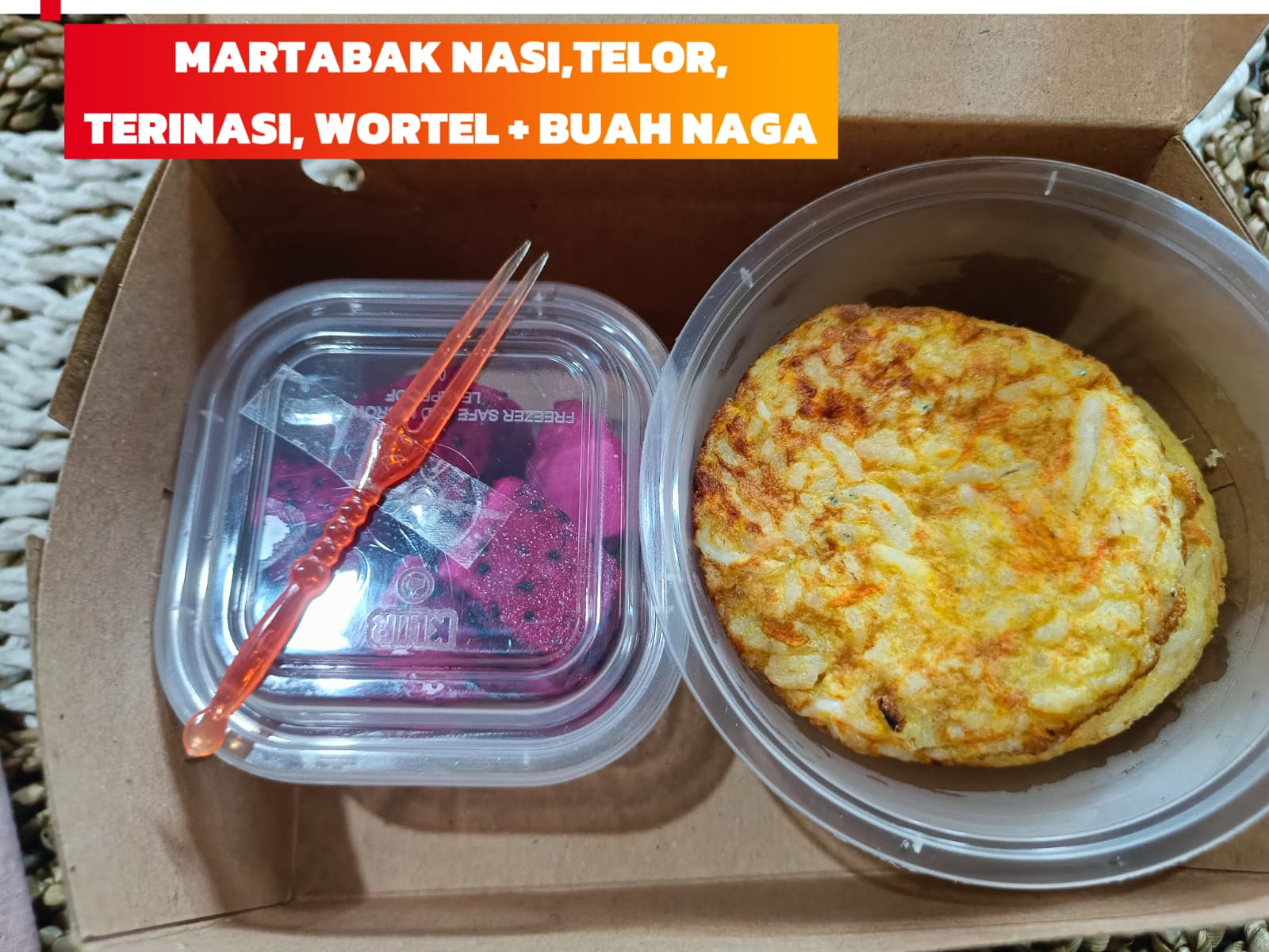 Martabak Nasi + Telor