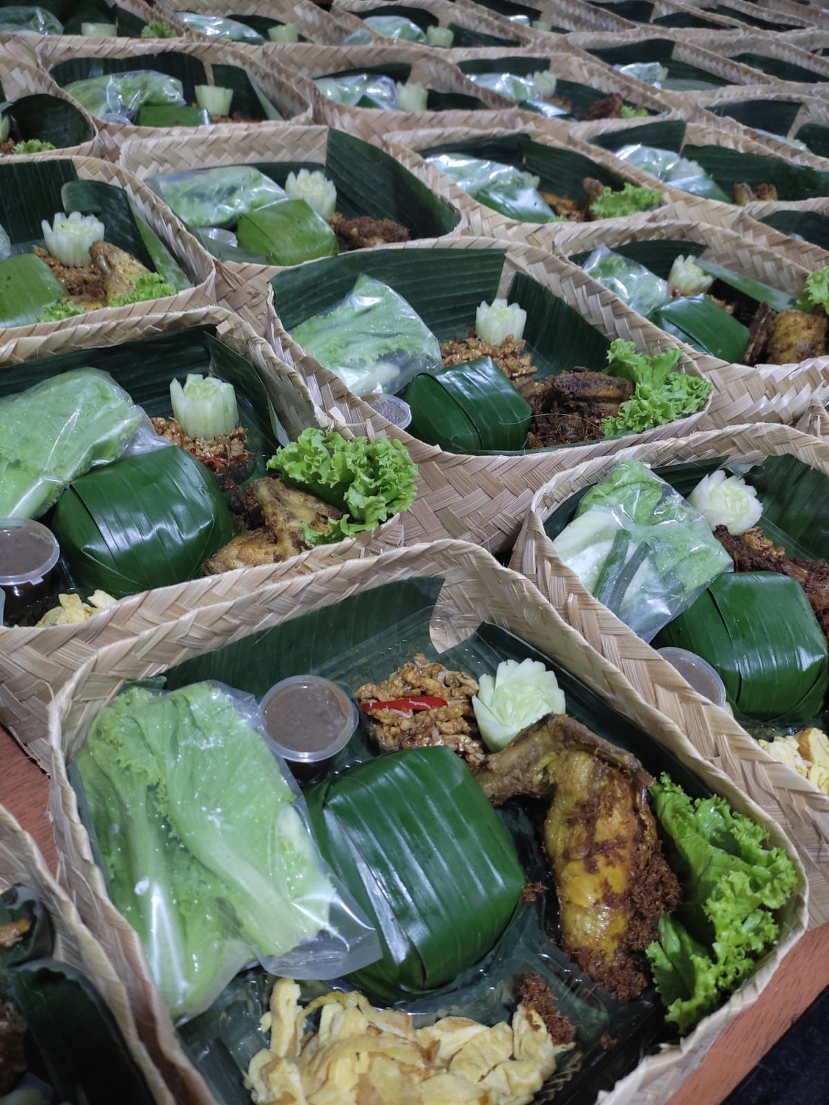 Nasi Timbel Besek Paket B by Sendok Garpu Jakarta Catering