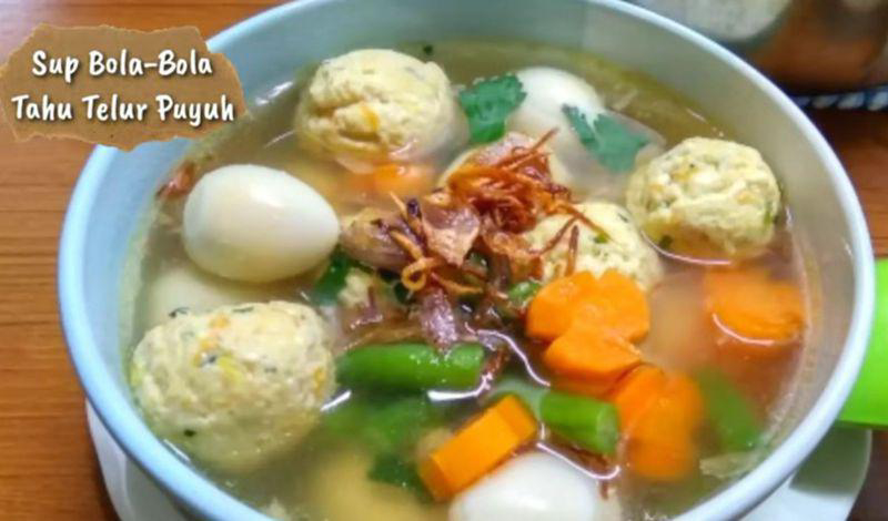 Paket 14 PMT Kudapan Puskes Kec. Palmerah Nasi Putih Sup Telur1