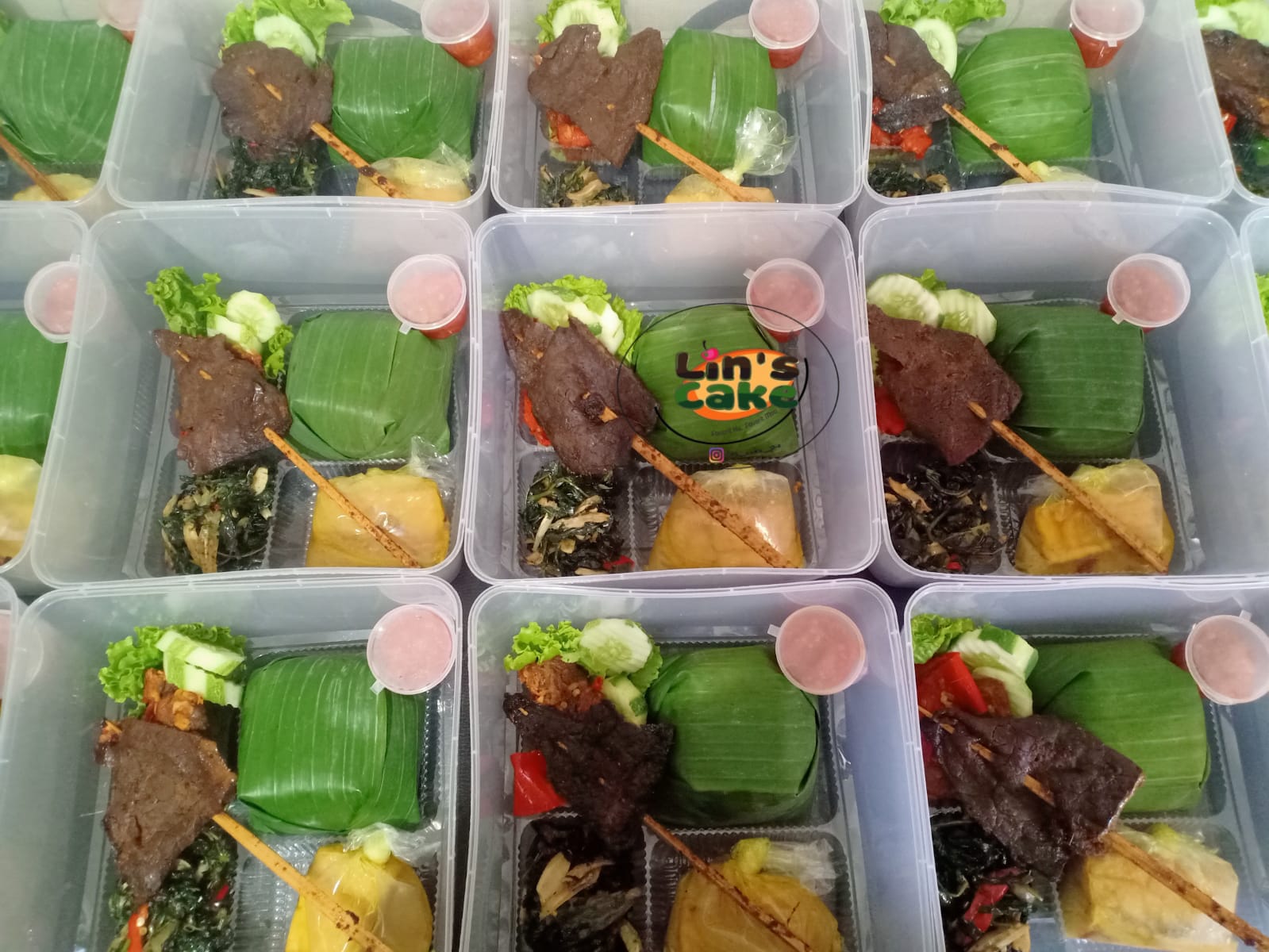 Paket Nasi Dendeng Batakok | Lin's Cake