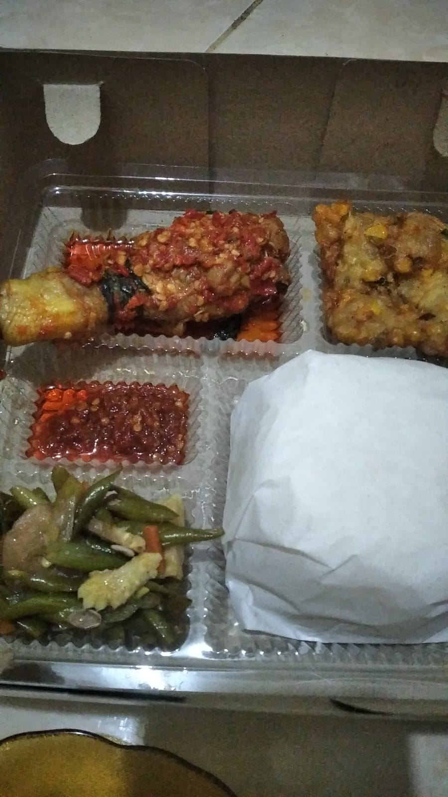 NASI BOX DEVI RENDANG-PASMING