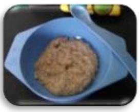 Bubur hati ayam telor tempe wortel