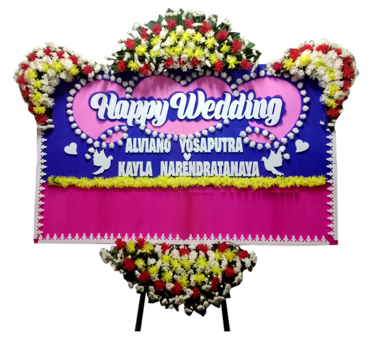 KARANGAN BUNGA PAPAN 2