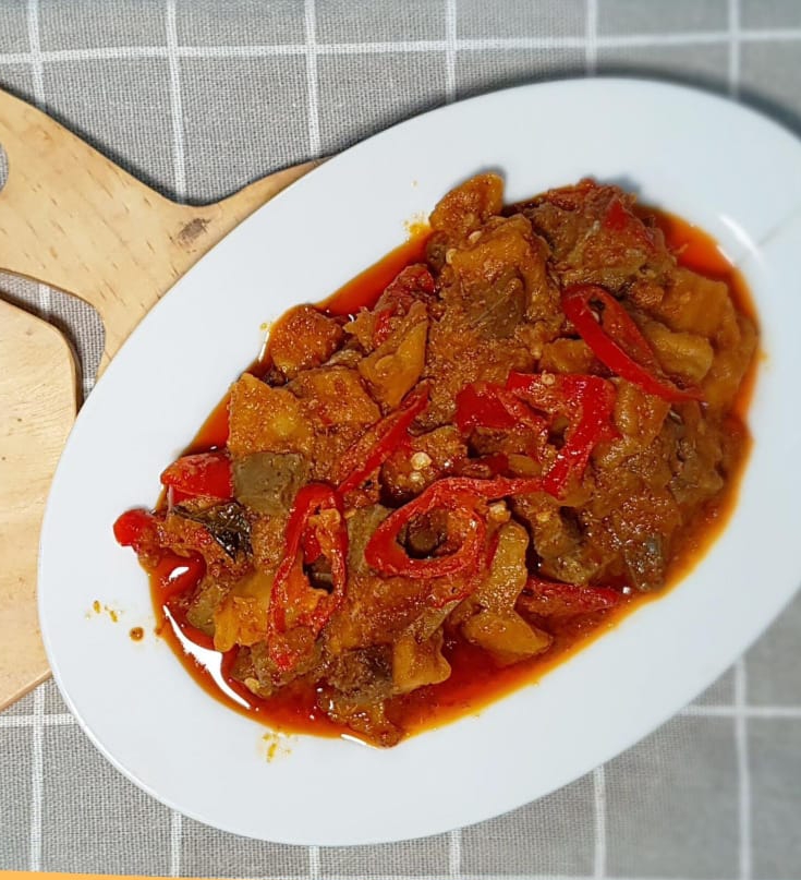 Sambal Goreng Hati Sapi Kentang