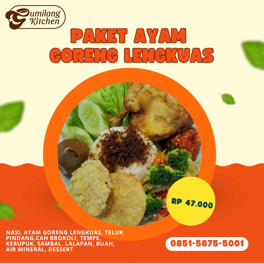 Paket Ayam Goreng Lengkuas