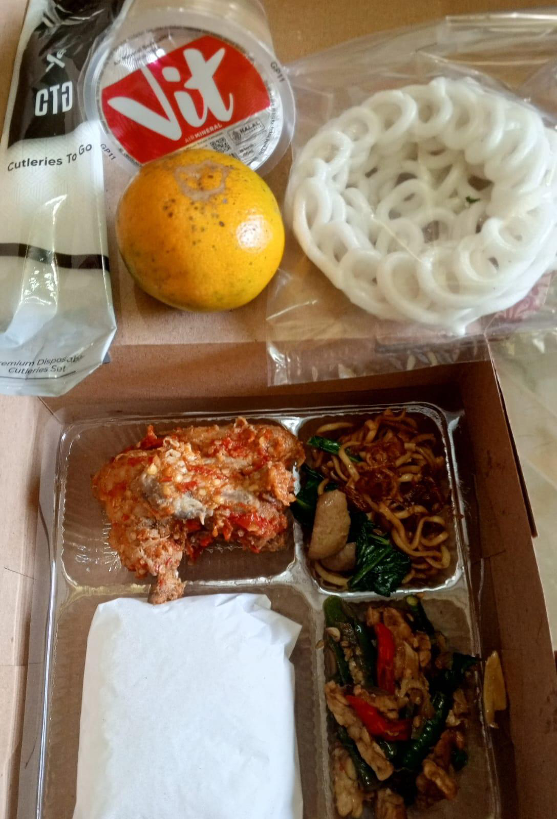 Paket Ayam Balado 1