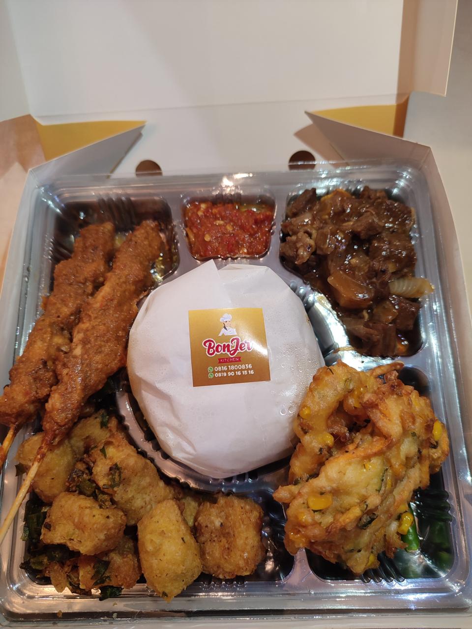 Nasi Box Sate Ayam
