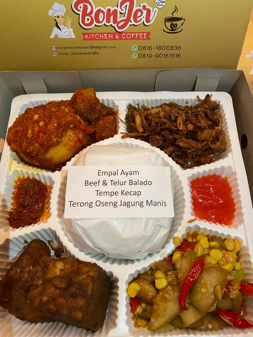 Nasi Box Empal Ayam