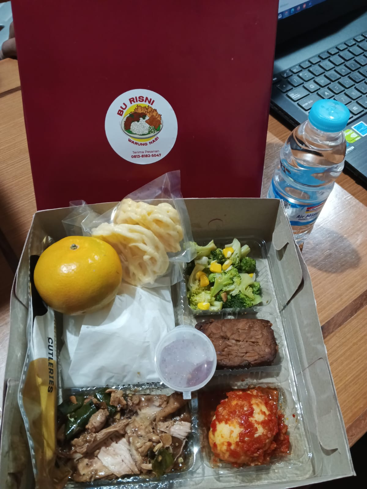 Paket Nasi Teriyaki Warung Bu Risni