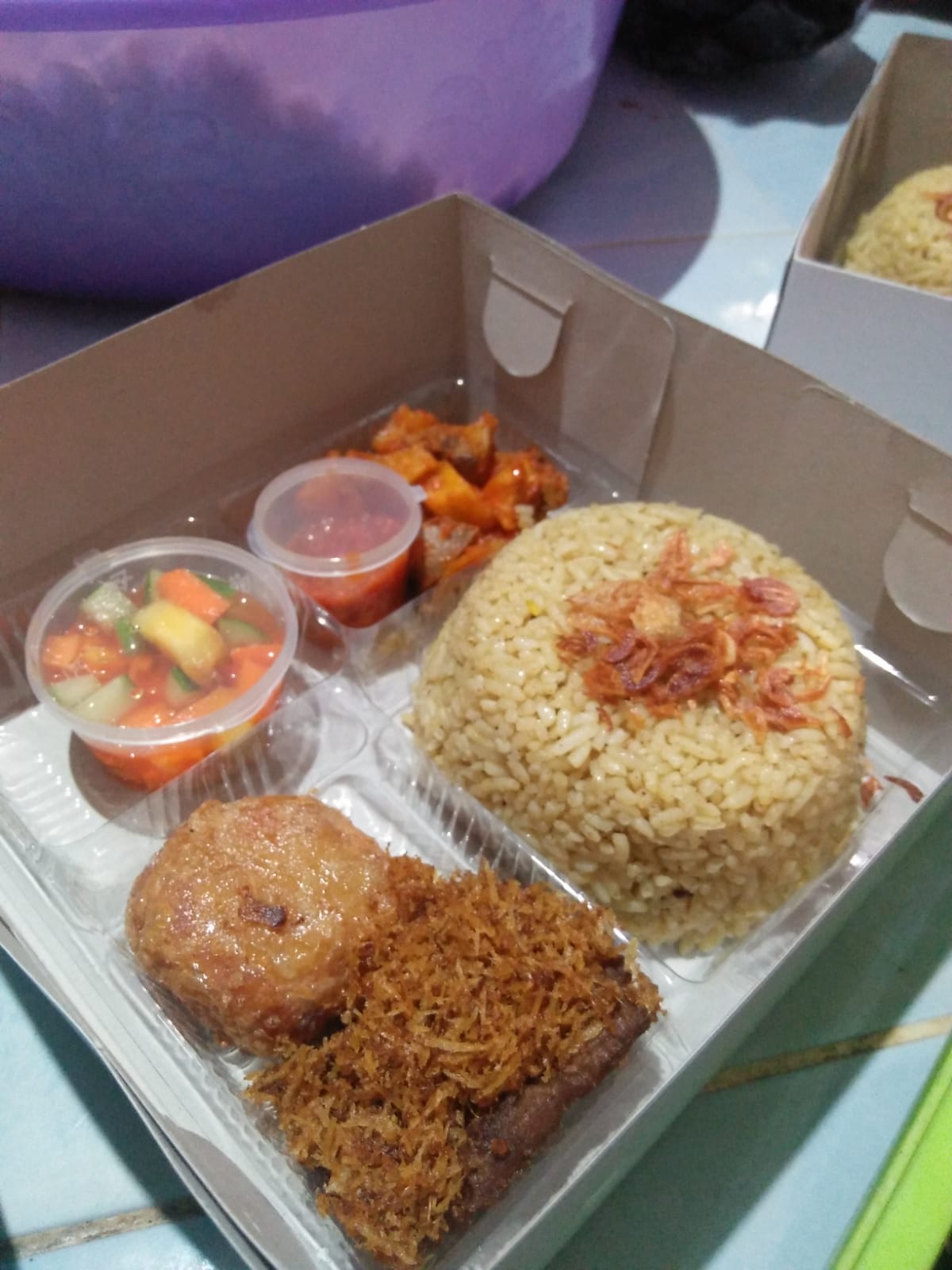 Paket Nasi Box Pawon Si Mbok