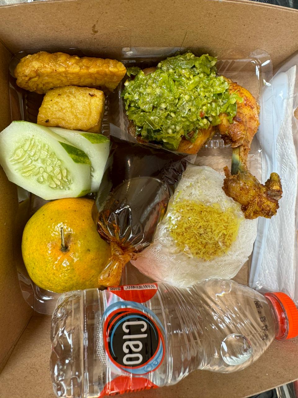 PAKET NASI BOX ( AYAM )