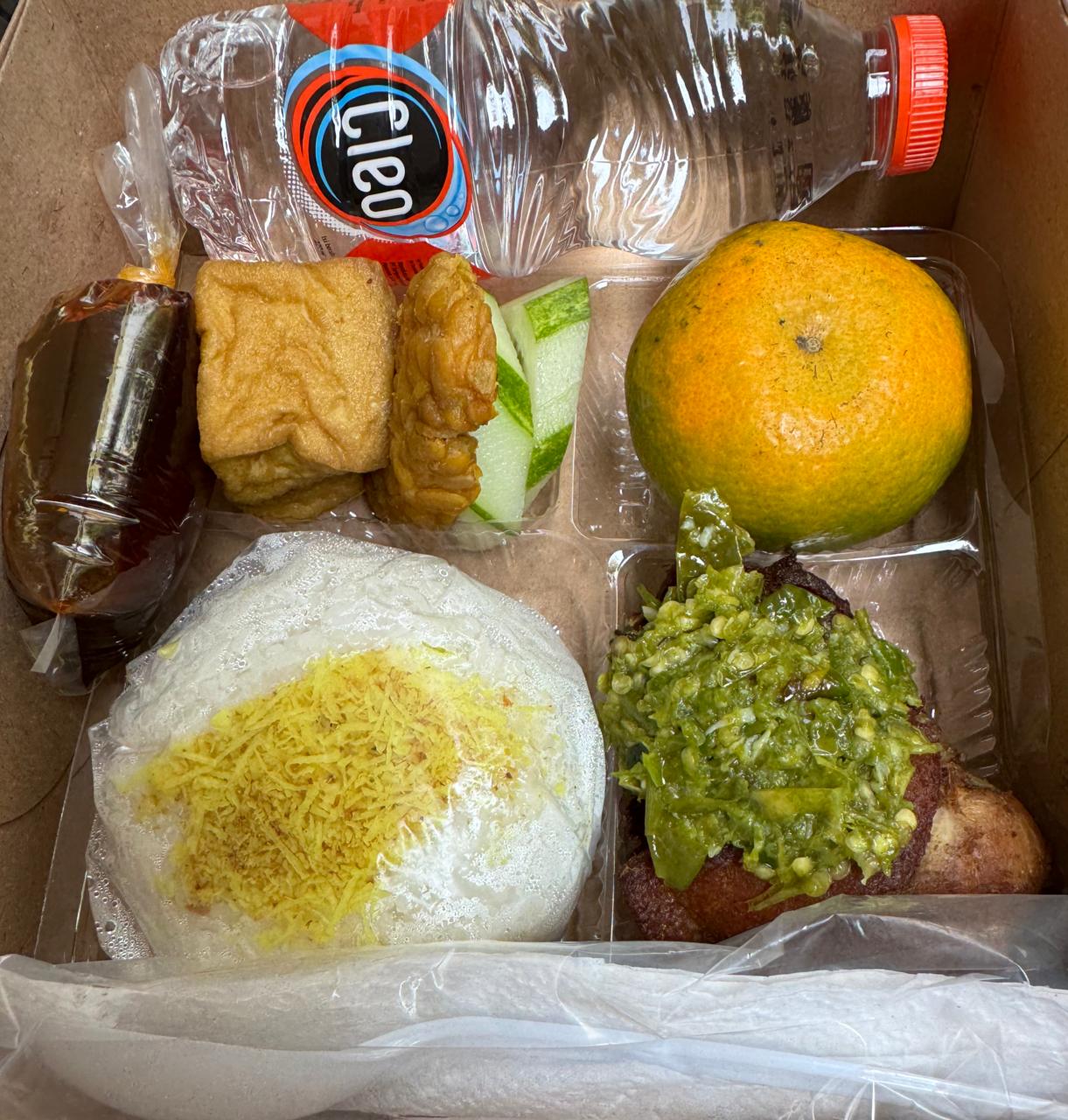 PAKET NASI BOX ( BEBEK )
