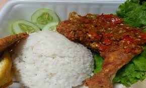 Paket Ayam Kalasan Ikan Asin