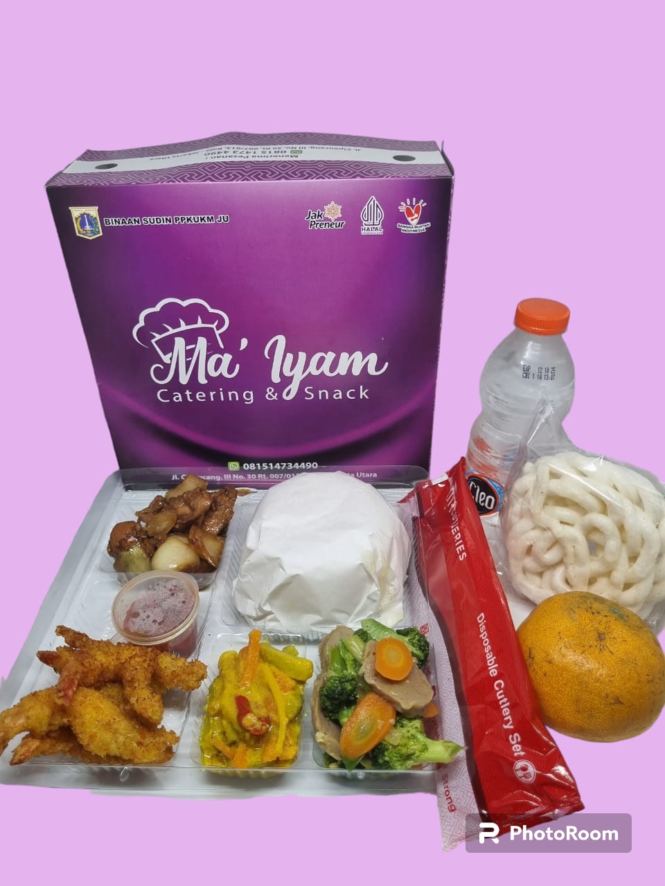 Paket Nasi Box Mak Iyam