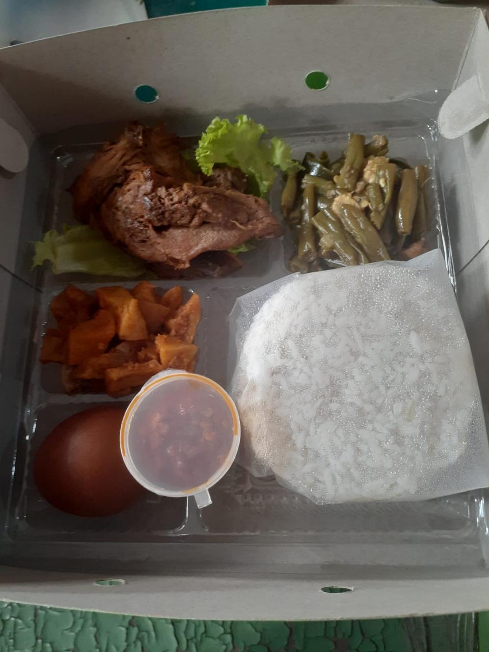 Paket 2 Nasi Box Warnas 55 Sampen