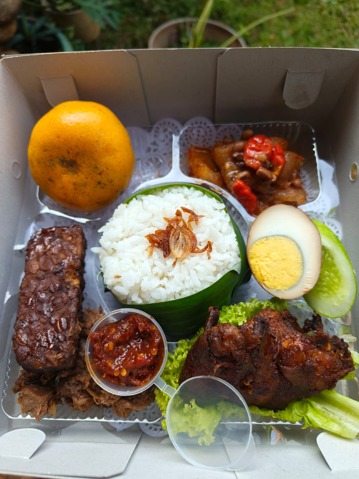 Paket Nasi Ayam 2 Pawon Mba Atun