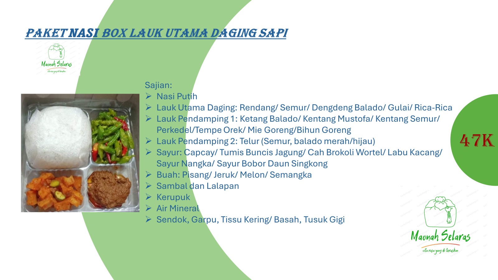 Paket Nasi Box