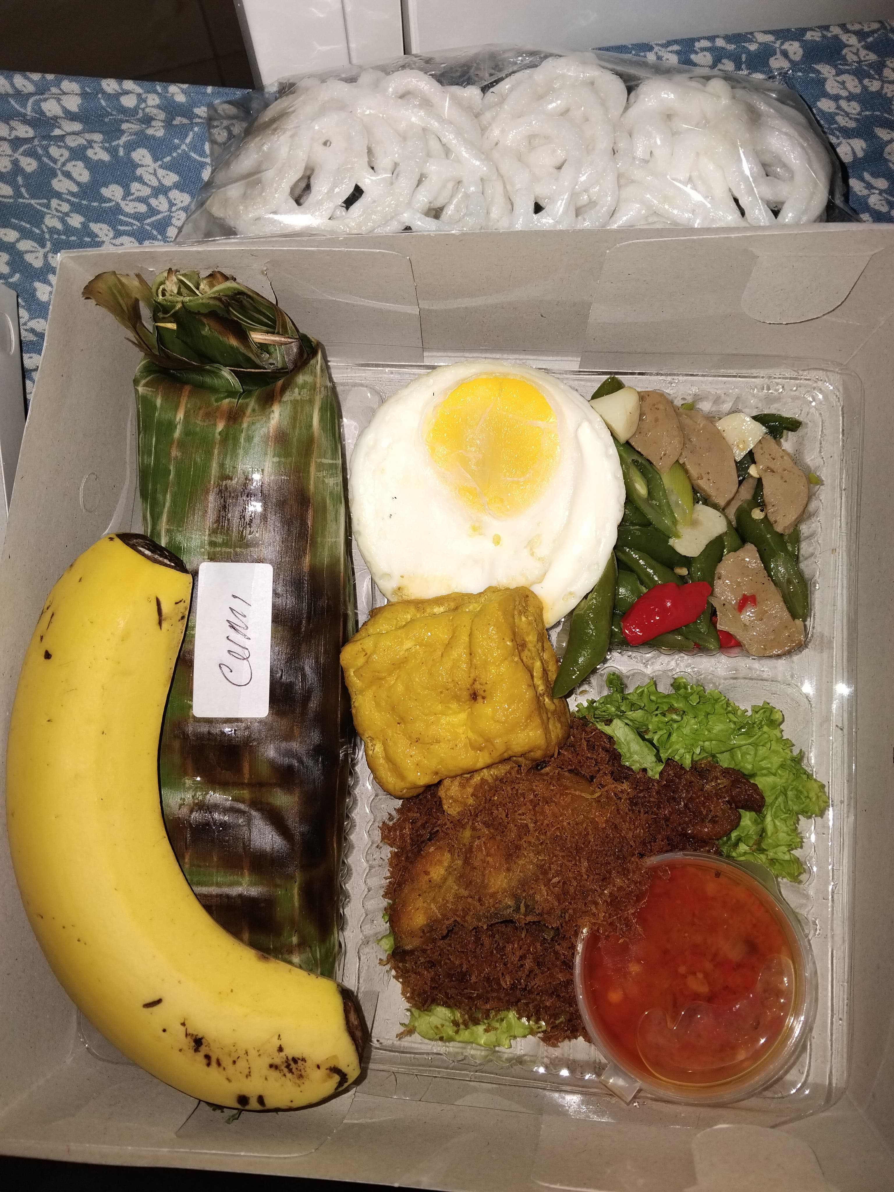 Nasi Box A Dapur Bu Aji