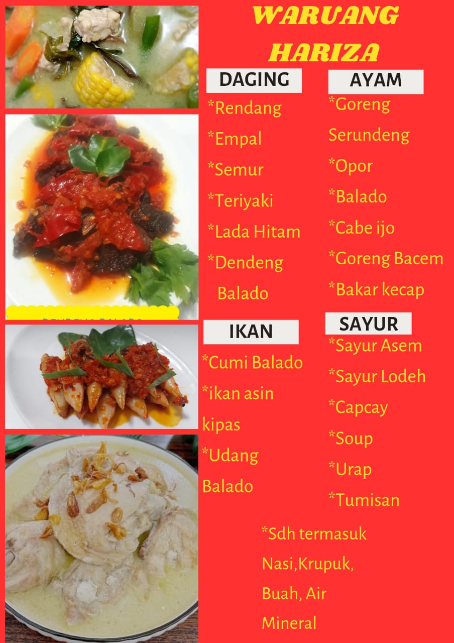 Nasi Box 1 Waruang Hariza
