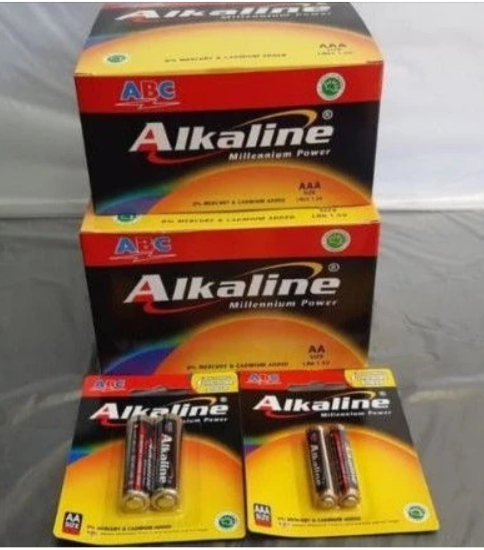 Baterai alkaline AAA isi 24 box /pak