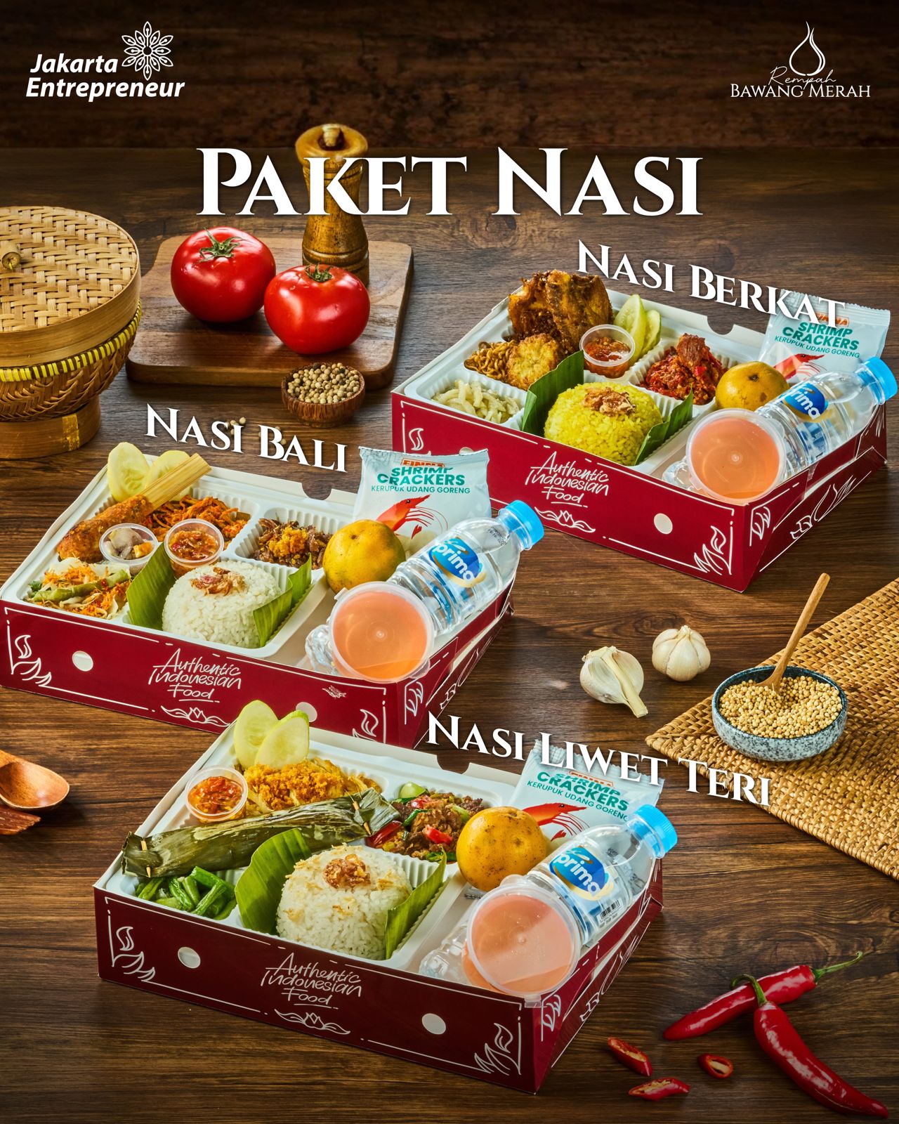 Nasi Box Rempah Bawang Merah