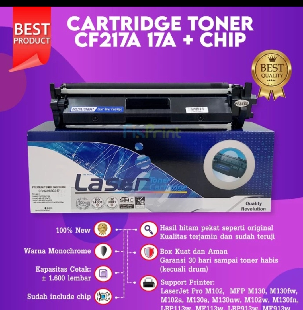 Toner 17a computible