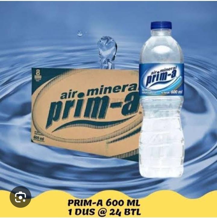 Air Mineral Prima 600 ml
