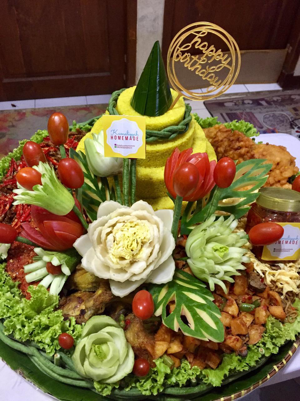 Tumpeng Nasi Kuning Kamaliyyah Homemade1