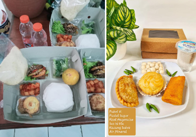 PAKET NASI + SNACK BOX
