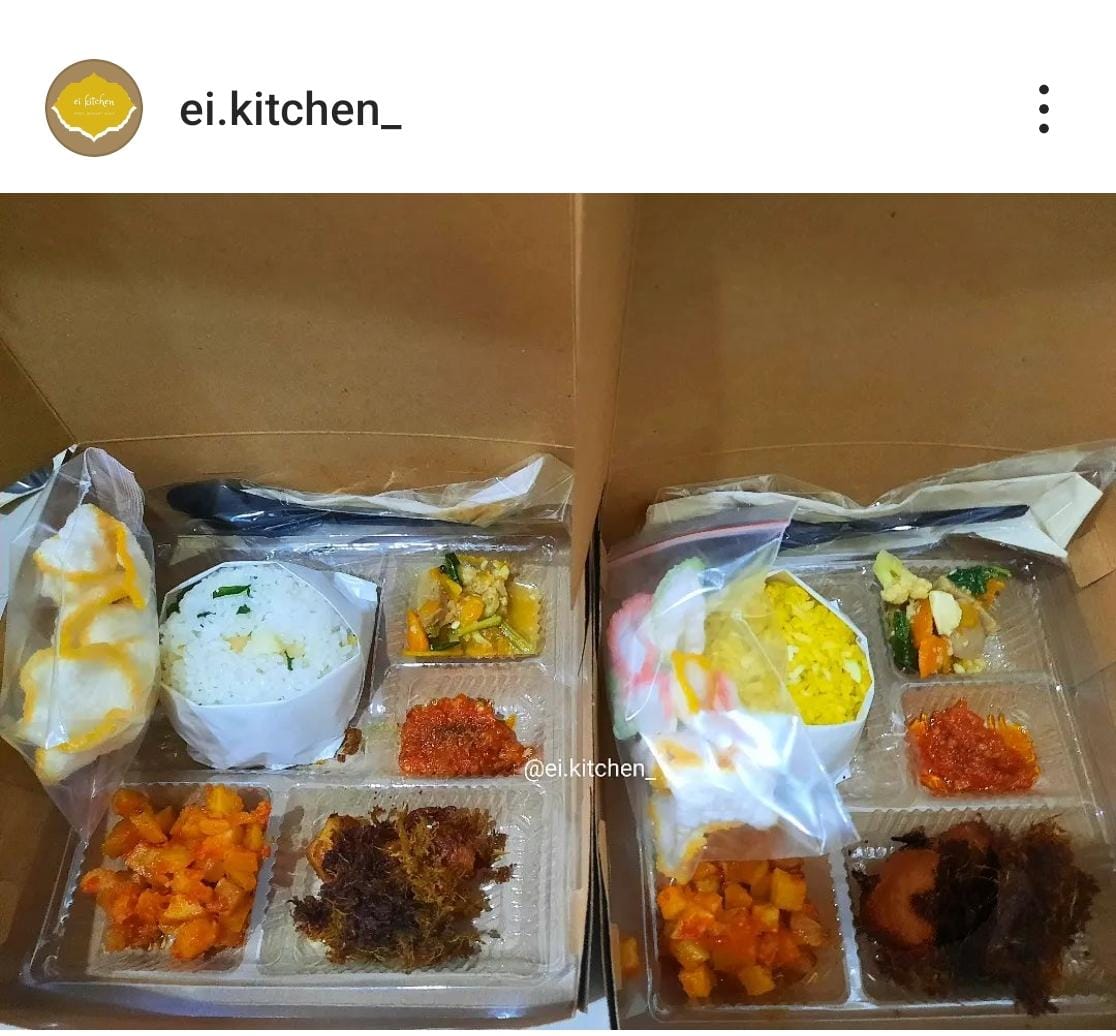 Pake Nasi Kotak Liwet/Kuning