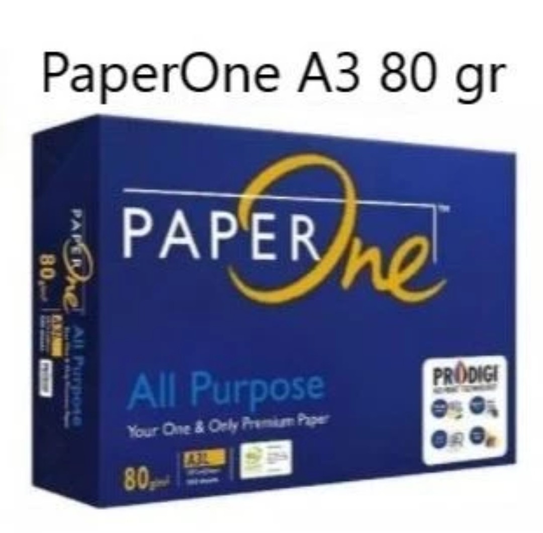 Kertas Hvs A3 80 Gram Paper One