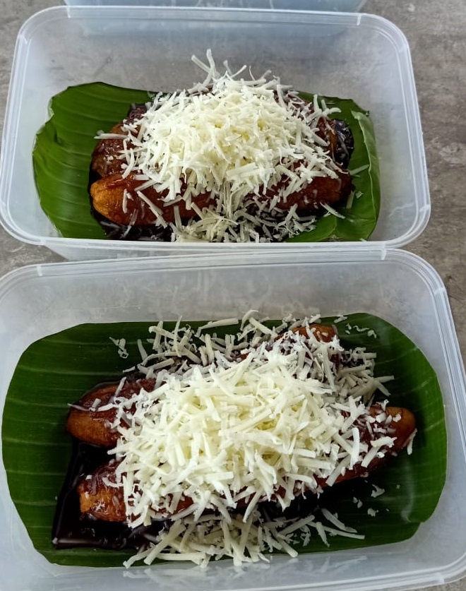 Pisang Bakar Keju