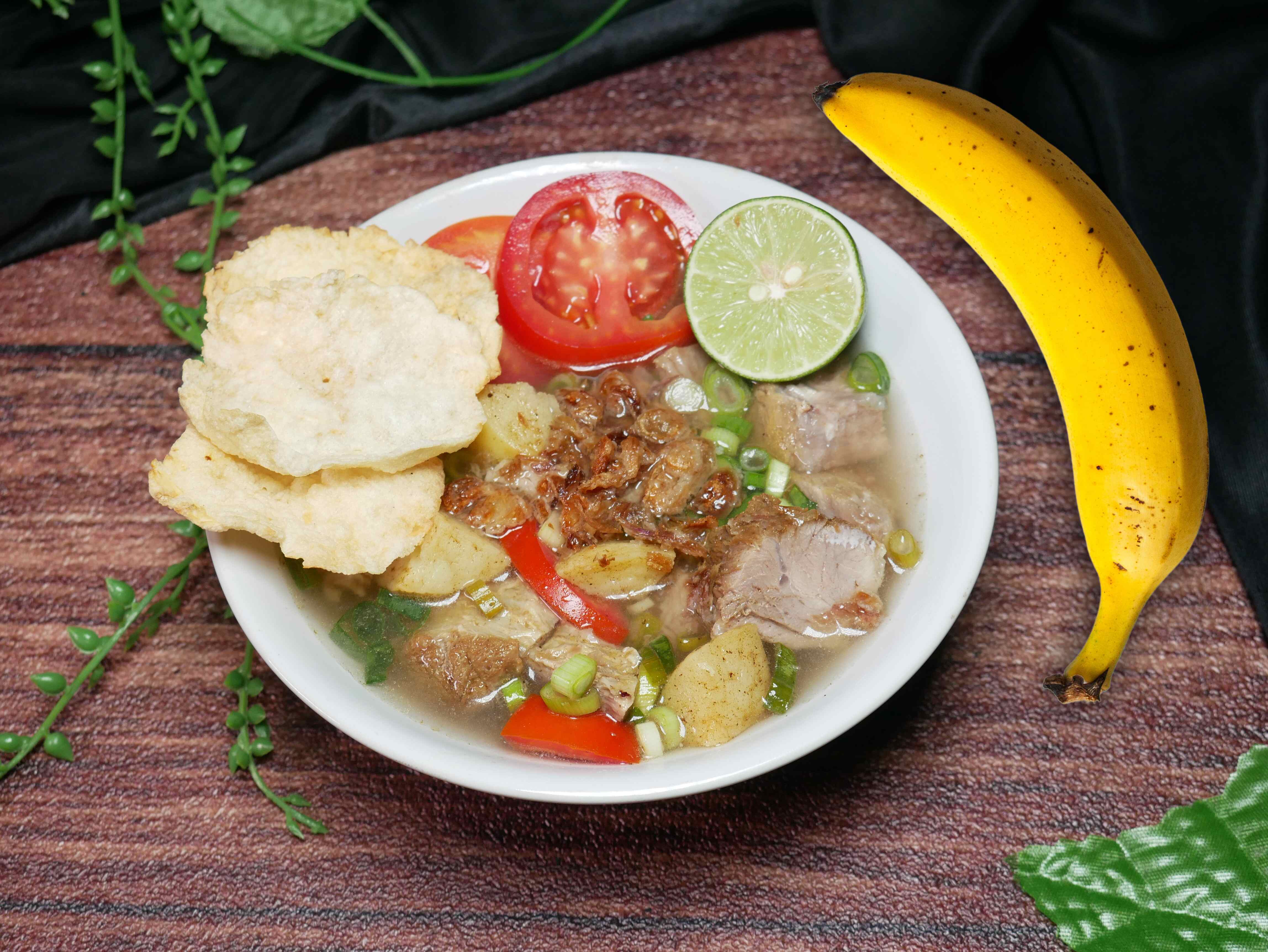 Sop Bening Komplit