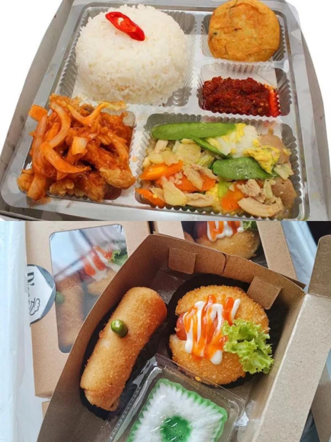 PAKET NASI &amp; SNACK BOX