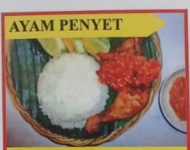 Nasi Box Ayam Penyet Ani-Ani Menu 1