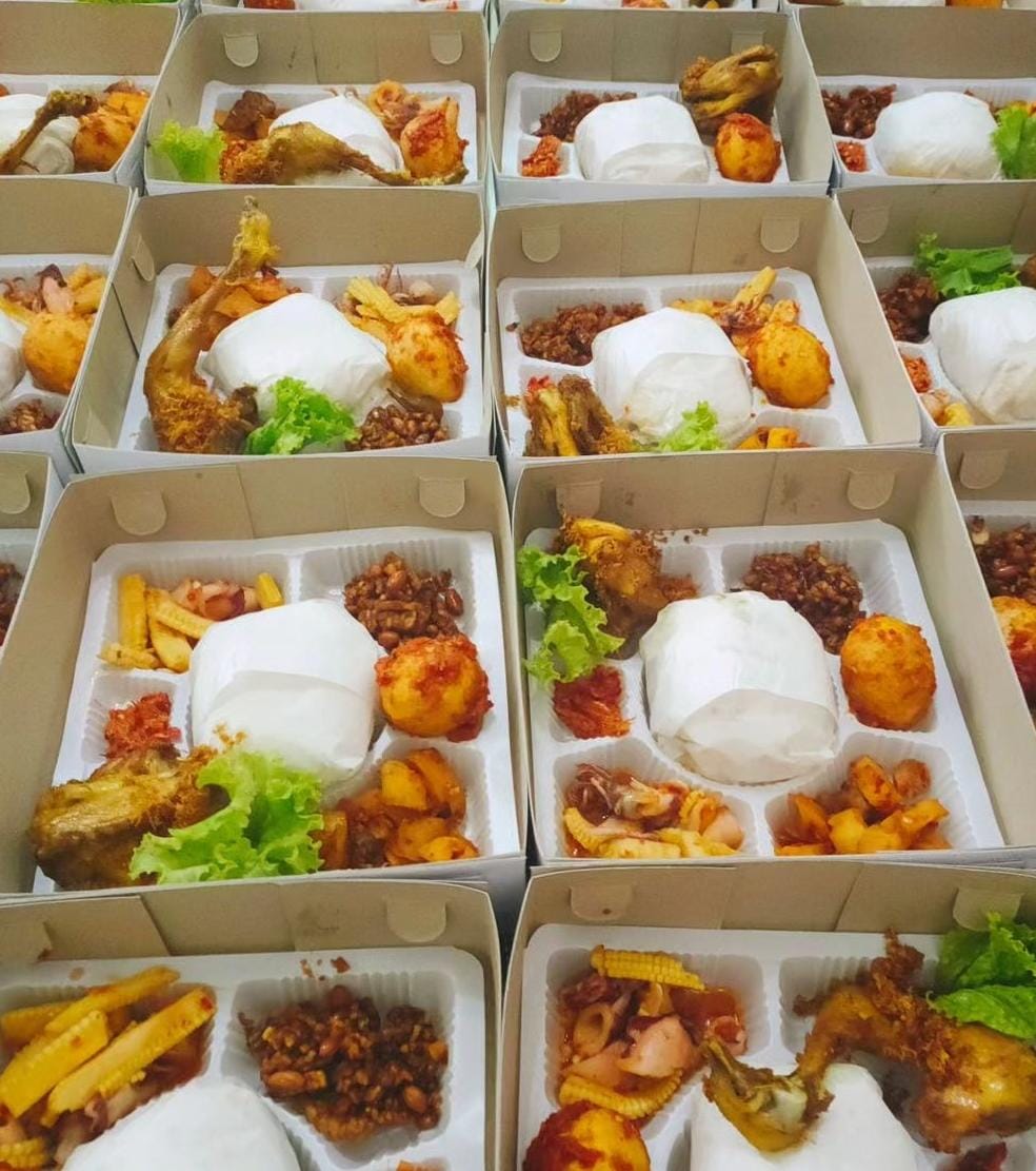 Nasi Kotak Komplit