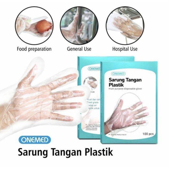 Sarung tangan plastik