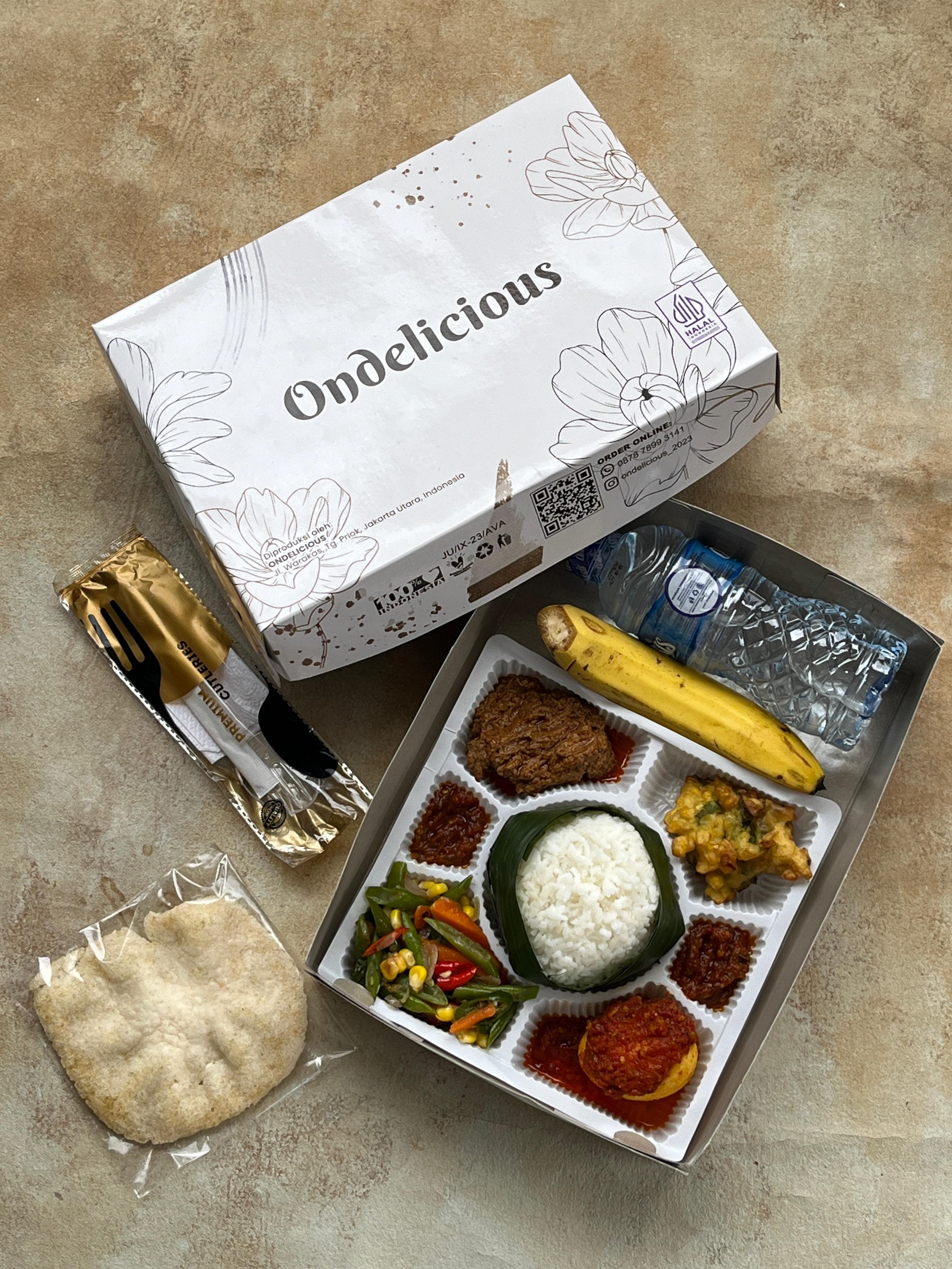 Nasi Box Ondelicious Menu 15