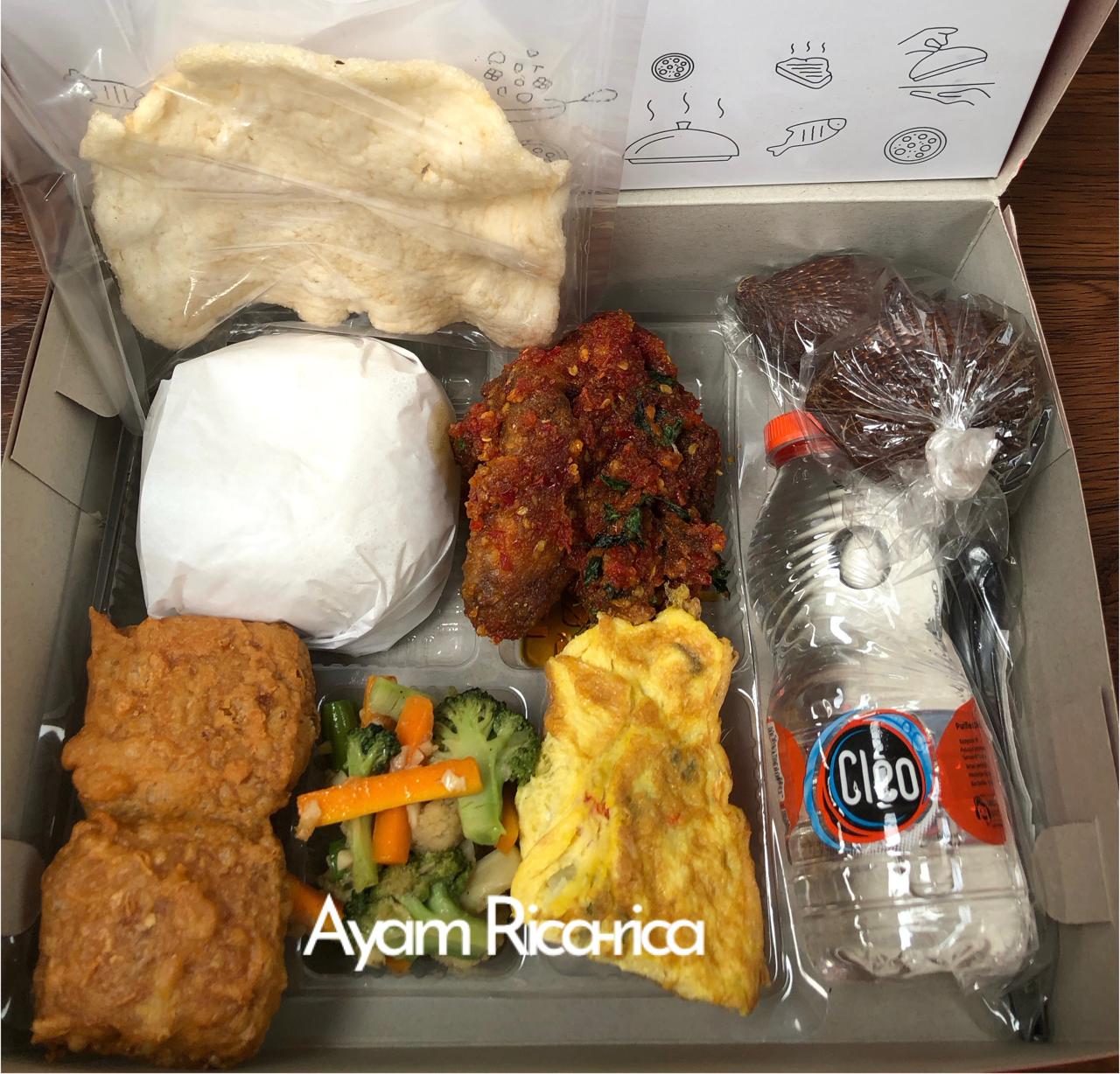NASI AYAM RICA-RICA