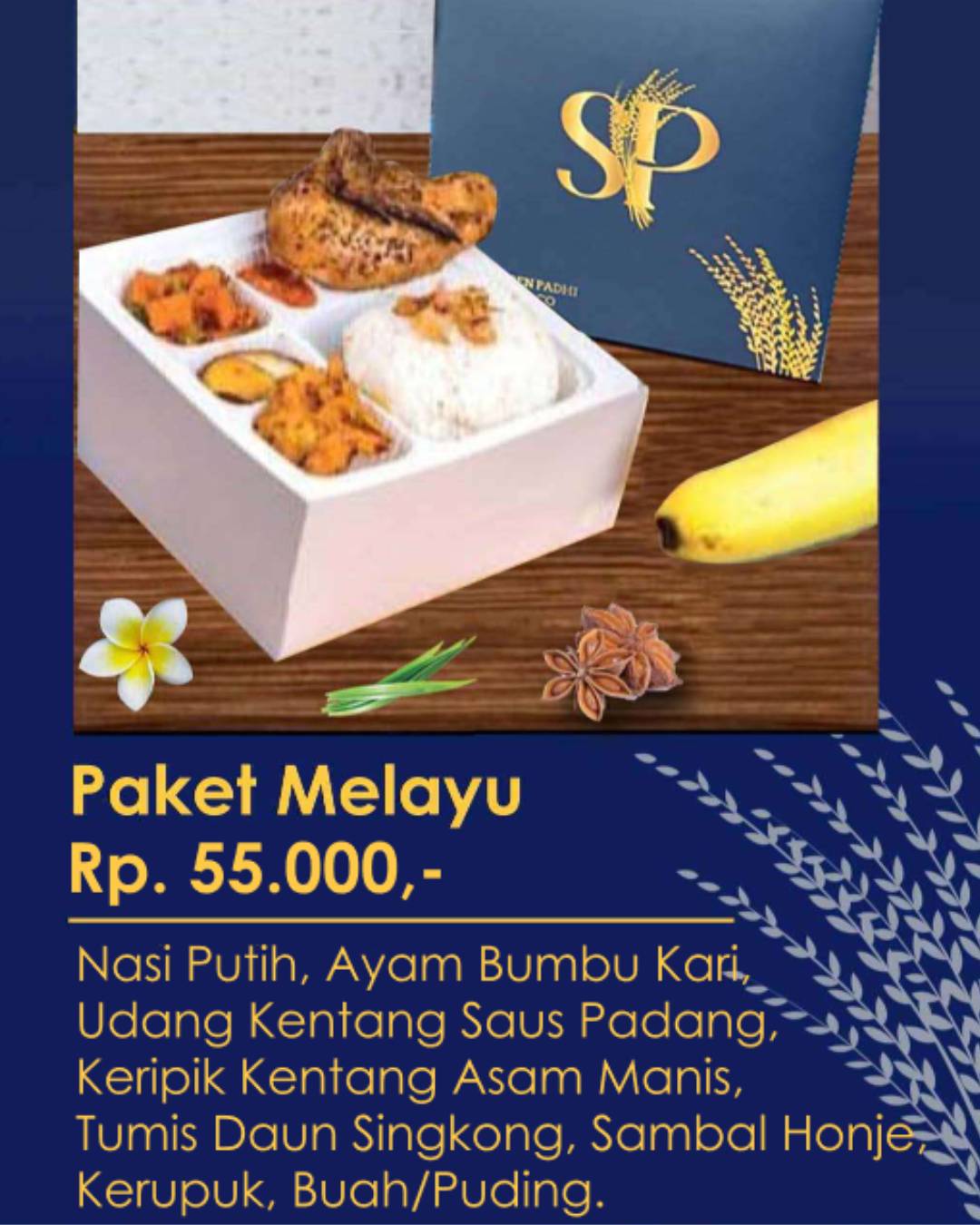 Nasi Box Paket Melayu