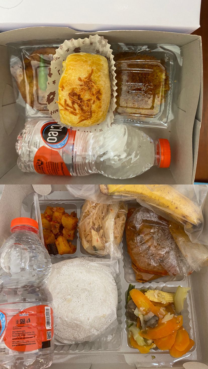 Paket Nasi dan Snack Box (isi 50 Box)