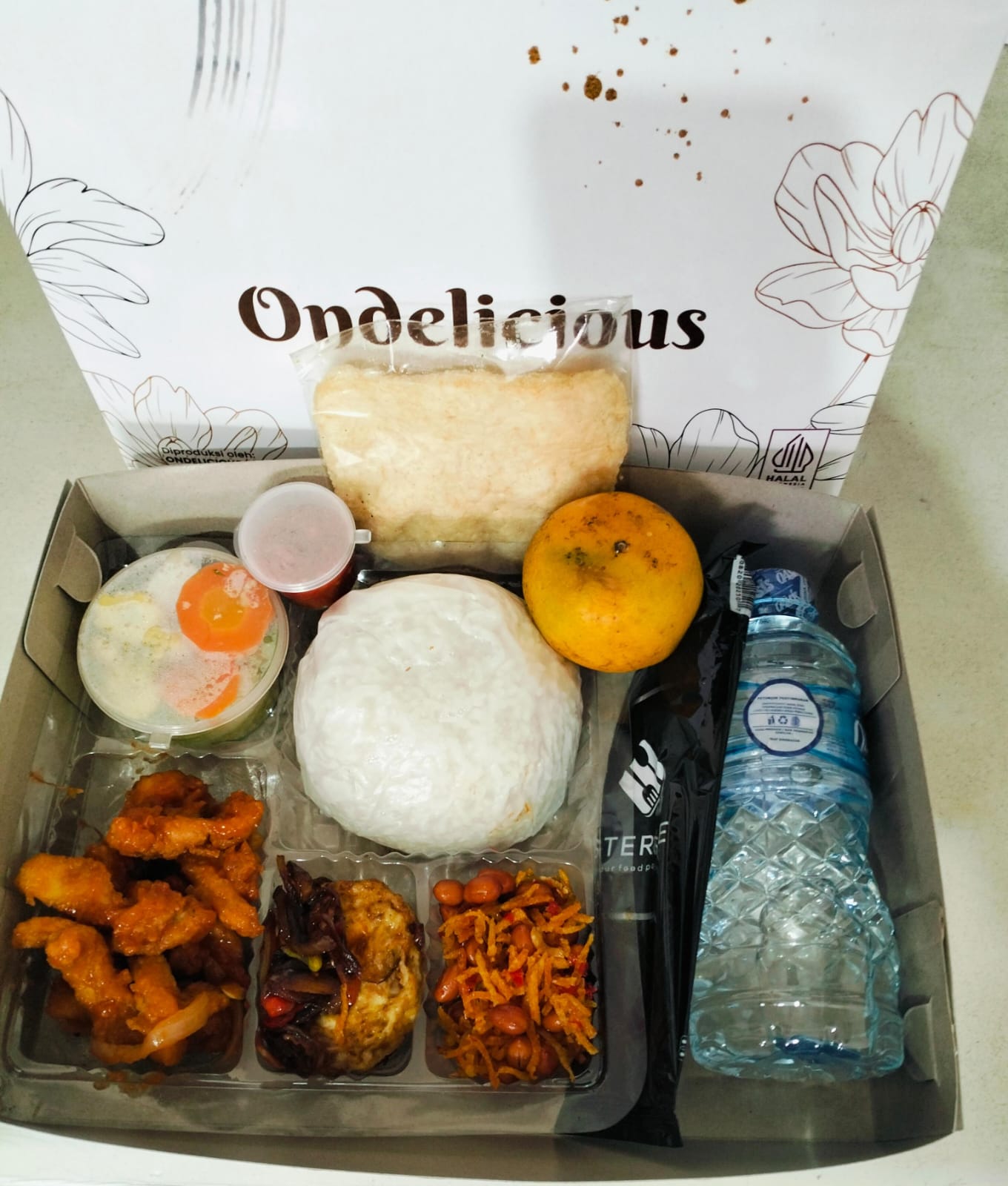 Nasi Box Ondelicious Menu 16