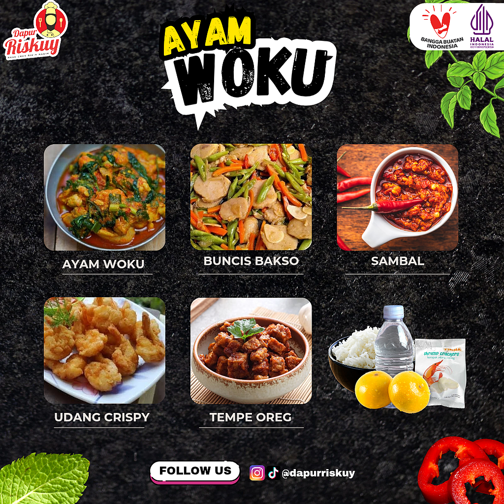 Paket Ayam Woku/Kemangi