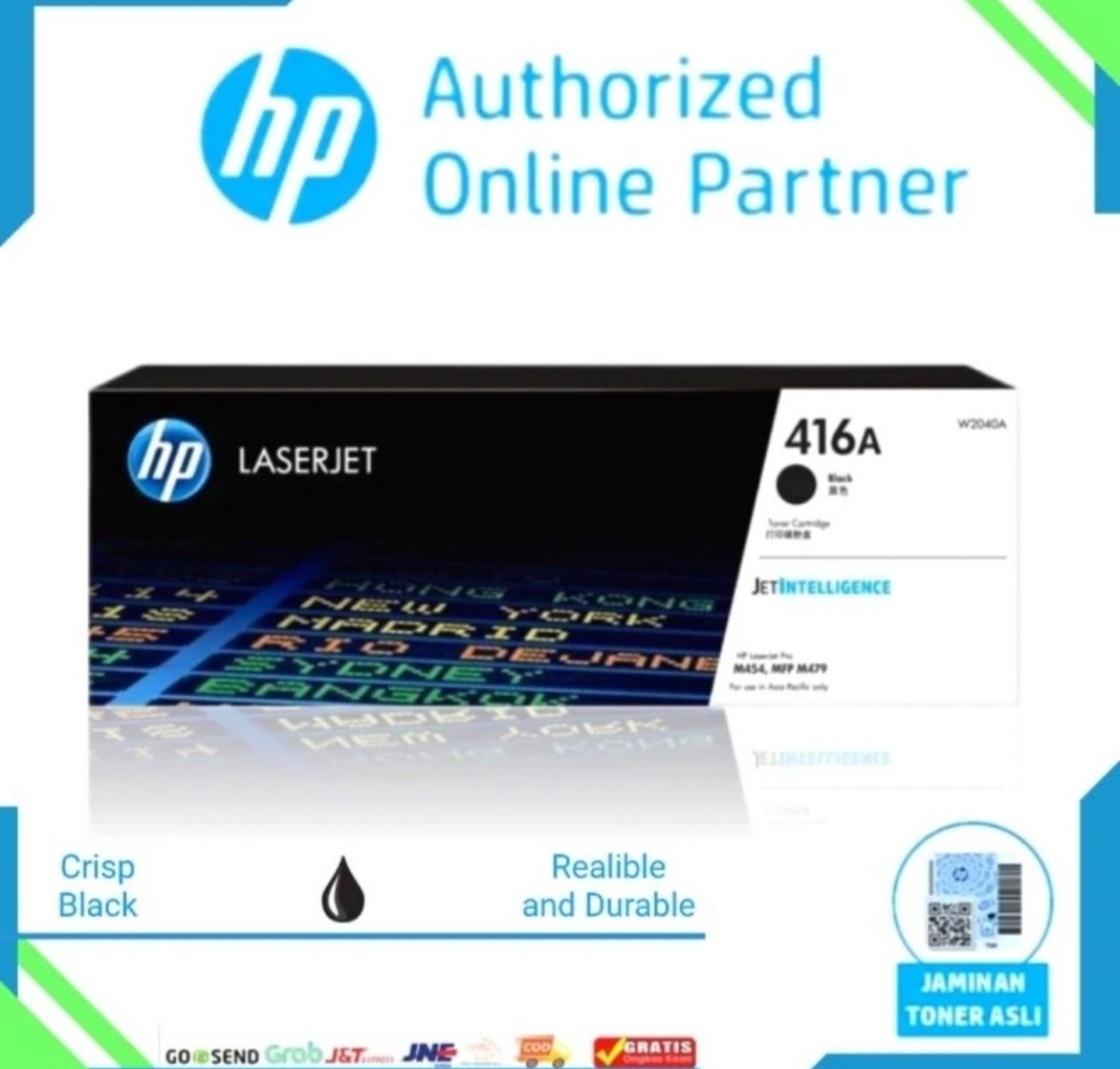 Toner printer hp 416a black original