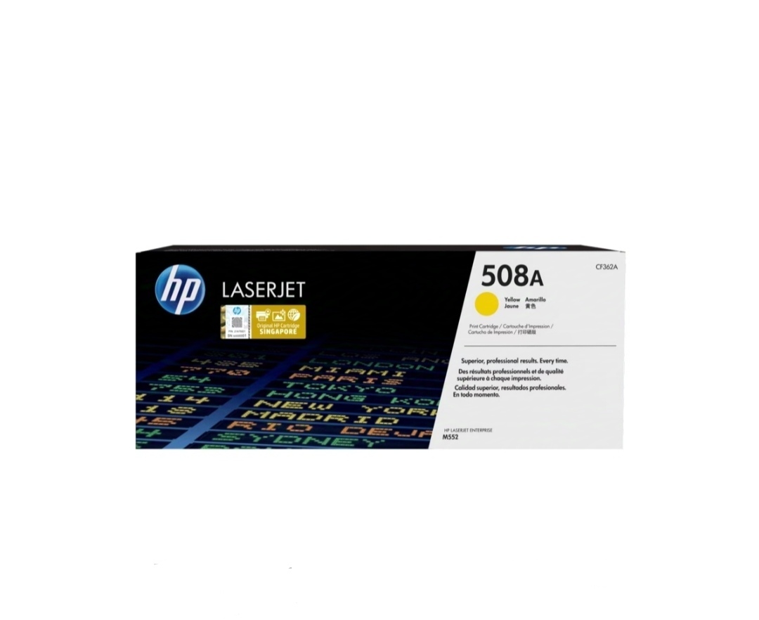 Toner hp 508a yellow cf362a original