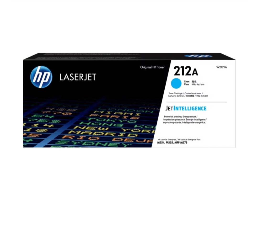 Toner printer hp 212a cyan original
